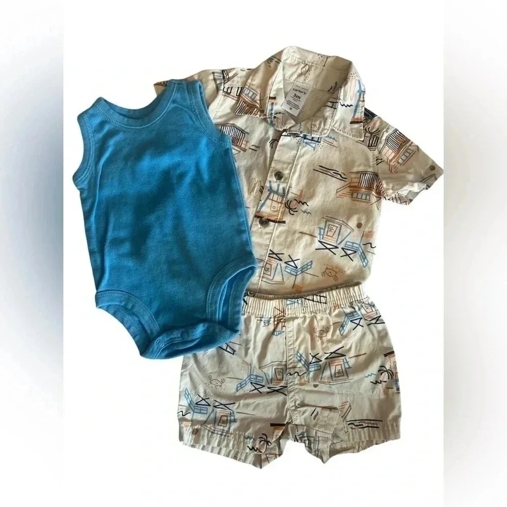 Carters 3 piece Outfit - Size 3 months